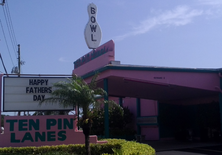 Ten Pin Bowling - Opened in August 1950. It was one of the few nearby places South Pasadena youth could entertain themselves, at the time the Bowers arrived in South Pasadena.