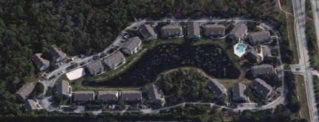 Osprey's Landing is the small Naples apartment complex where Collier County deputies savagely attacked and tased a 130 pound autistic boy. Naples Ninja News. Courtesy GOOGLE
