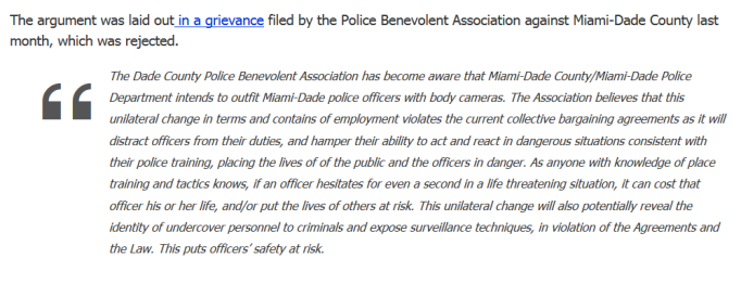 Neither Ric Bradshaw or John Rivera like the idea of police body cams and have been very resistant to them. Citizens believe that the sooner they are implemented the better! Seth Adams would most likely by alive today if Michael Custer's knew each every one of his evil actions was being digitally recorded! 2015 Naples Ninja News. All rights reserved.