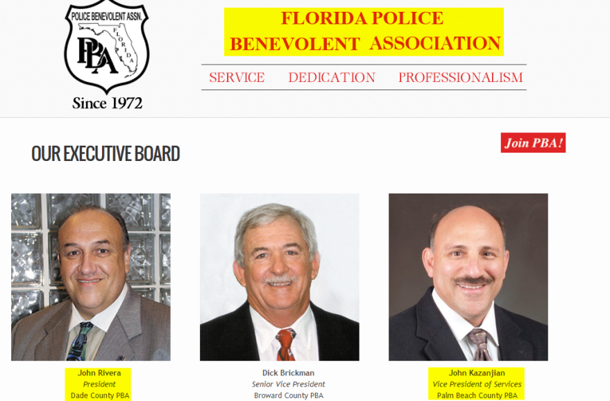 Ric Bradshaw is beholden to the money that these two very corrupt police union officals provide to the candidates they "PUSH" and fund to win critical Sheriff agency locations. They focus on agencies with larges budgets which they can gain access to in a variety of ways since the sheriff in the state of Florida is often times answers to himself and their is no genuine accountabiilty as is the case with Ric Bradshaw and the Palm Beach County Sheriffs Office. John Kazanjian the Palm Beach County police union head is good friends with John O. Born their "brother" which is good to know. Certainly there are no conflicts of interests whatsoever are there? LOL! These CORRUPT people are arrogant and rotten to the core and MISTAKE everyone for being dumb as doorknobs. 2015 Naples Ninja News. All rights reserved.